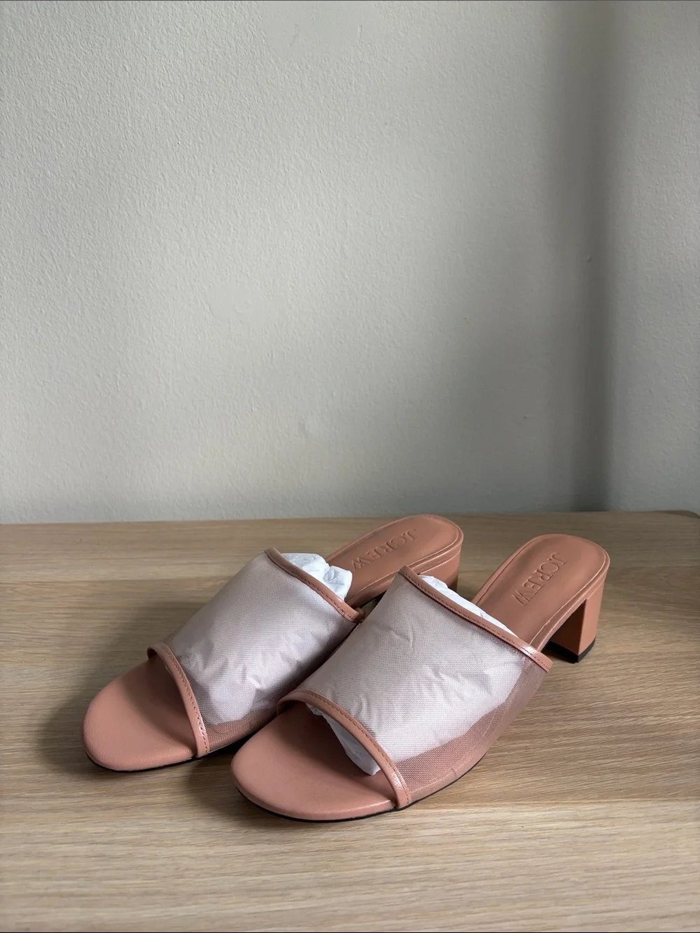 J. Crew Mule Block-Heel Sandals in Terra Cotta